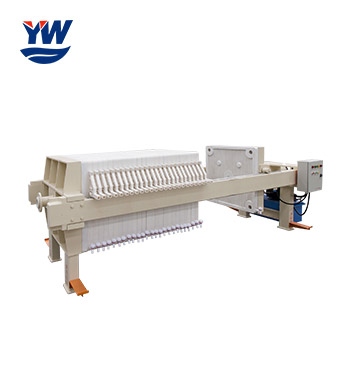Semi Automatic Hydraulic Chamber Filter Press, Industrial Filter Press For Mud Sewage Treatment