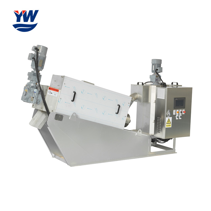 Volute Sludge Dewatering Machine