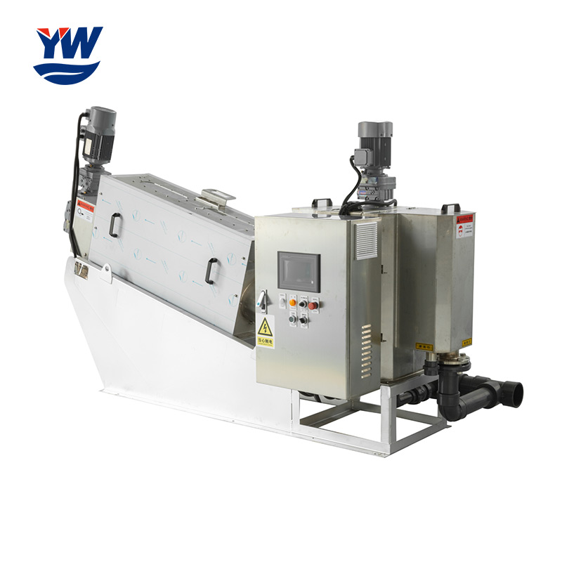 Volute Sludge Dewatering Machine