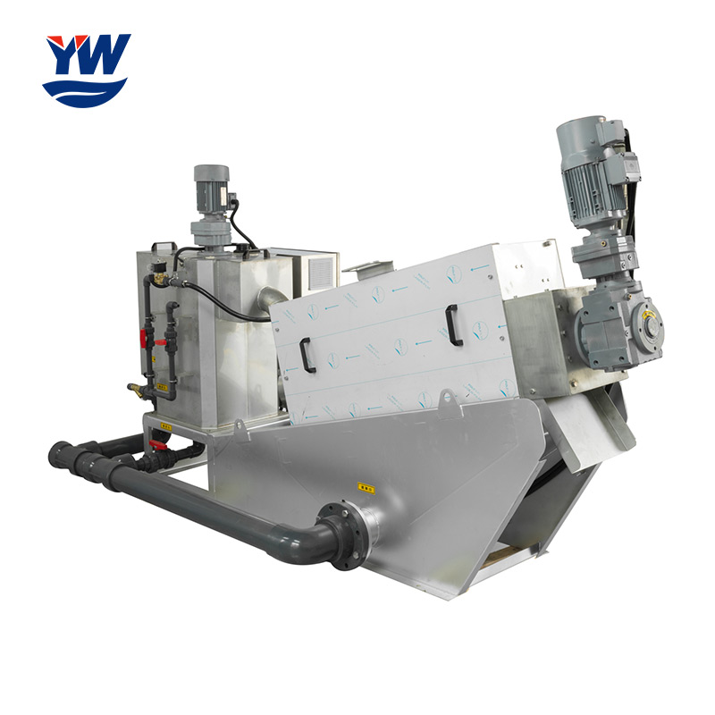 Volute Sludge Dewatering Machine