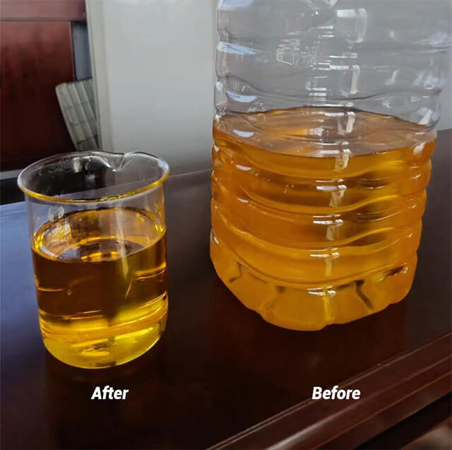 Two-stage filtration for edible oil