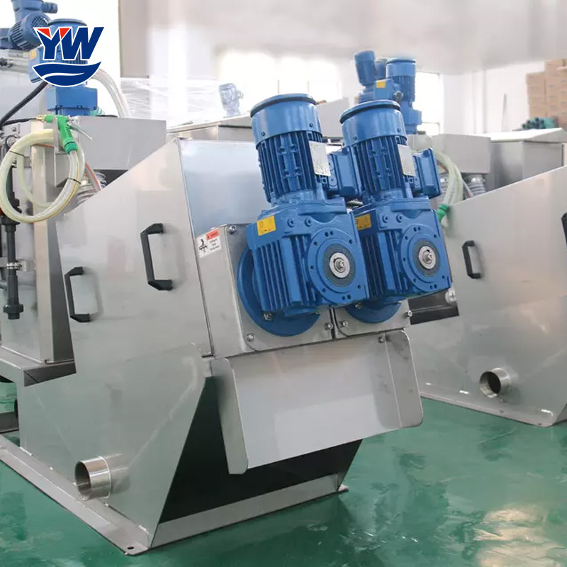 Volute Sludge Dewatering Machine