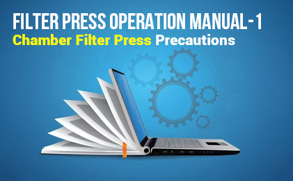 Operation chamber filter press and precautions of filter press