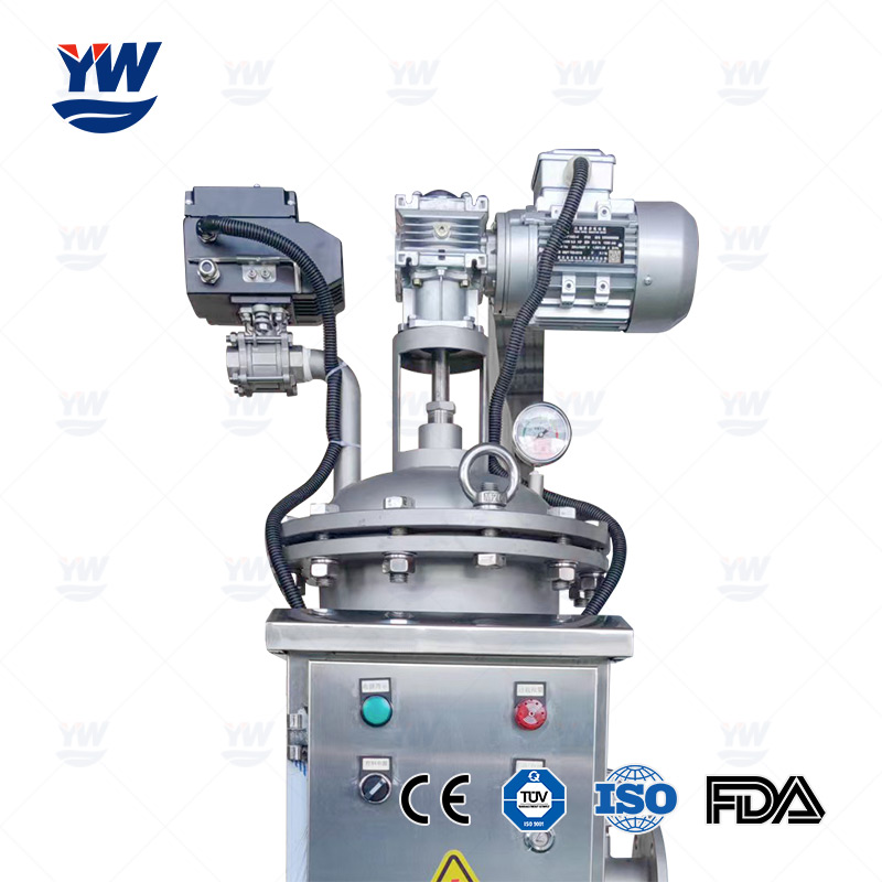 Automatic backwash strainer