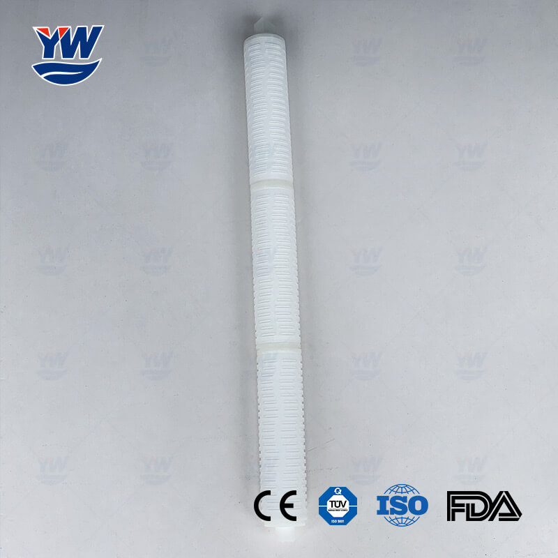 PP pleated filter cartridge