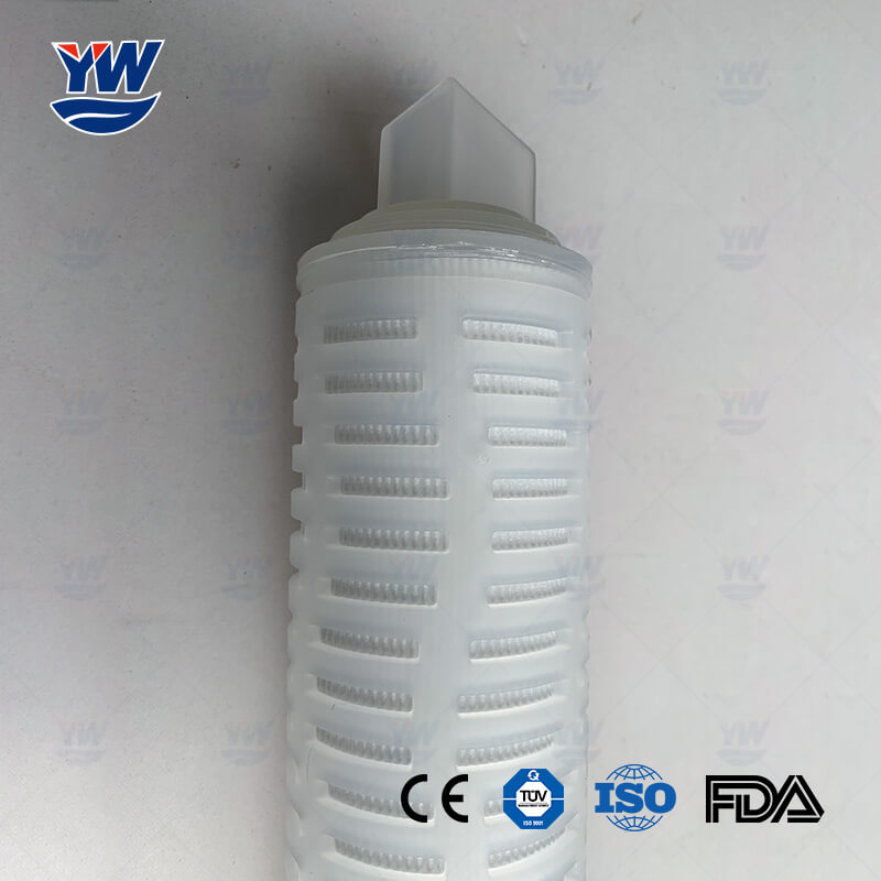 PP pleated filter cartridge