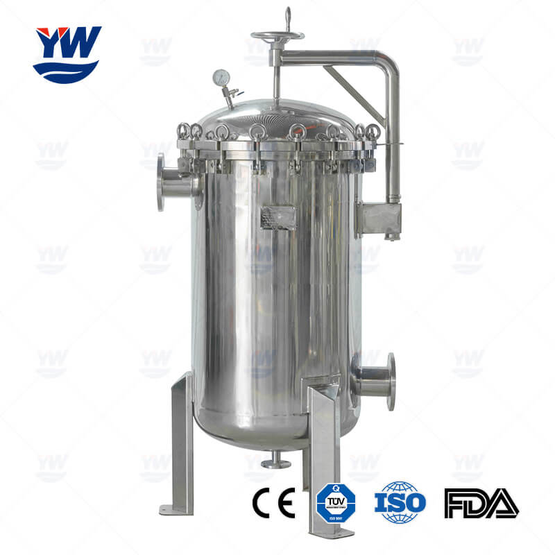 SS water bag filter housing for water filtration