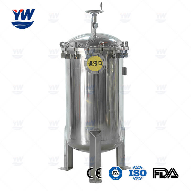 SS water bag filter housing for water filtration