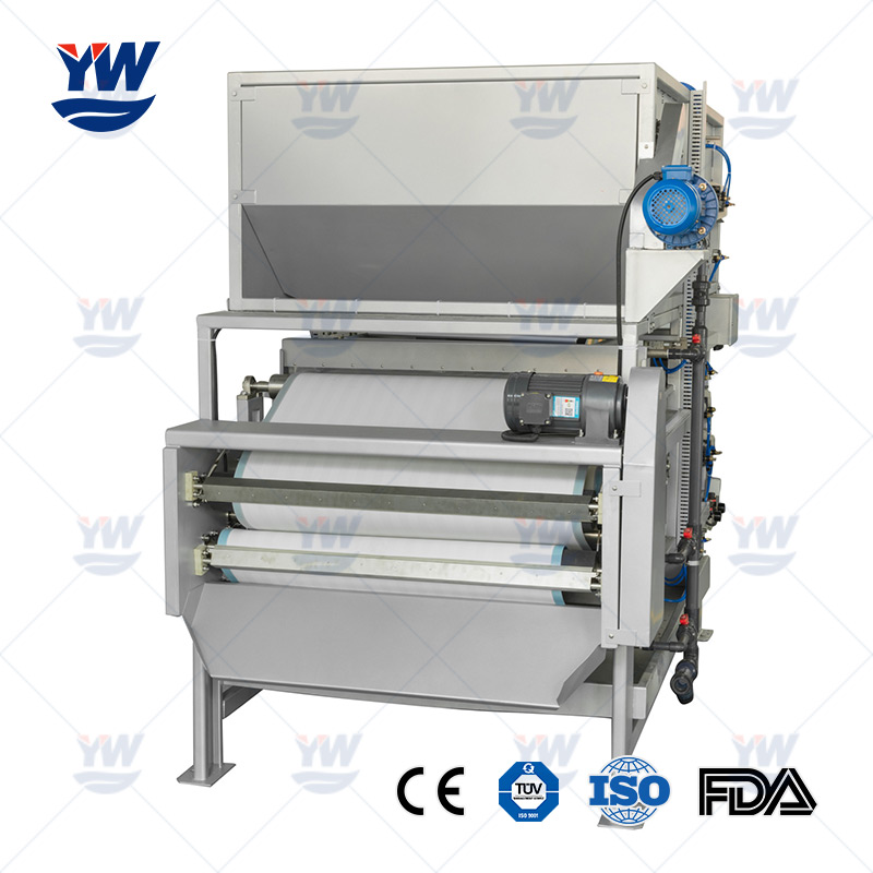 Stainless Steel concentration integrated belt filter press