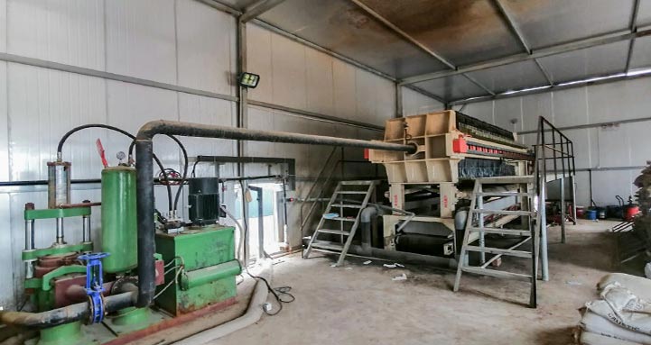 200m² 1250 Chamber Filter Press