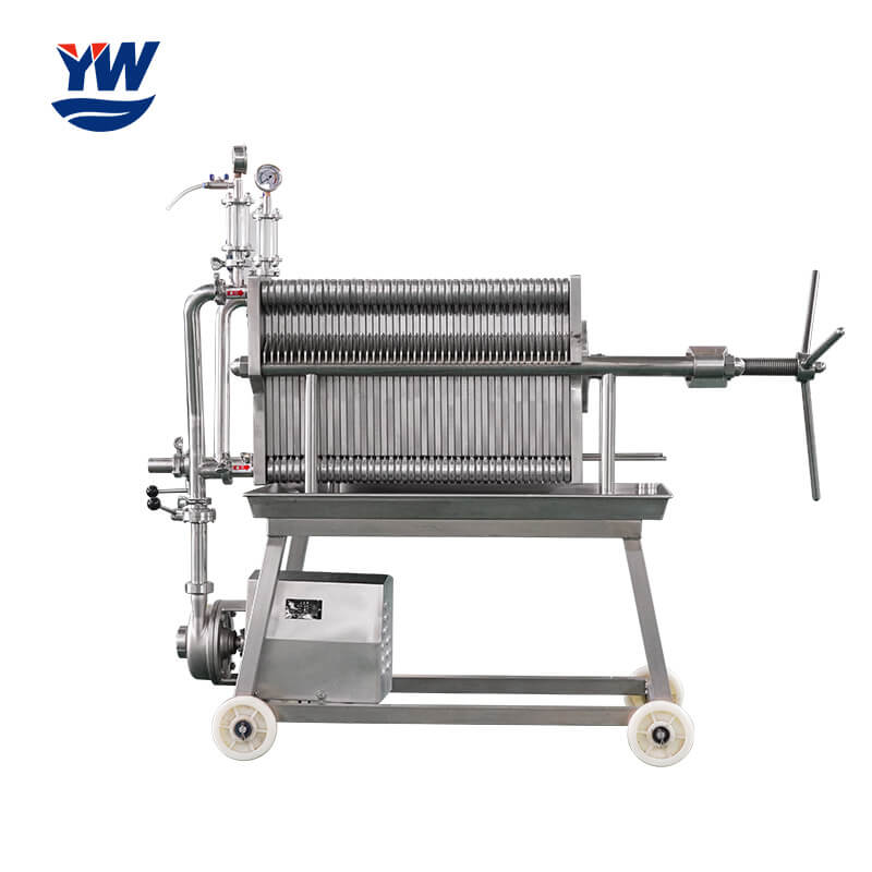 Stainless steel filter press