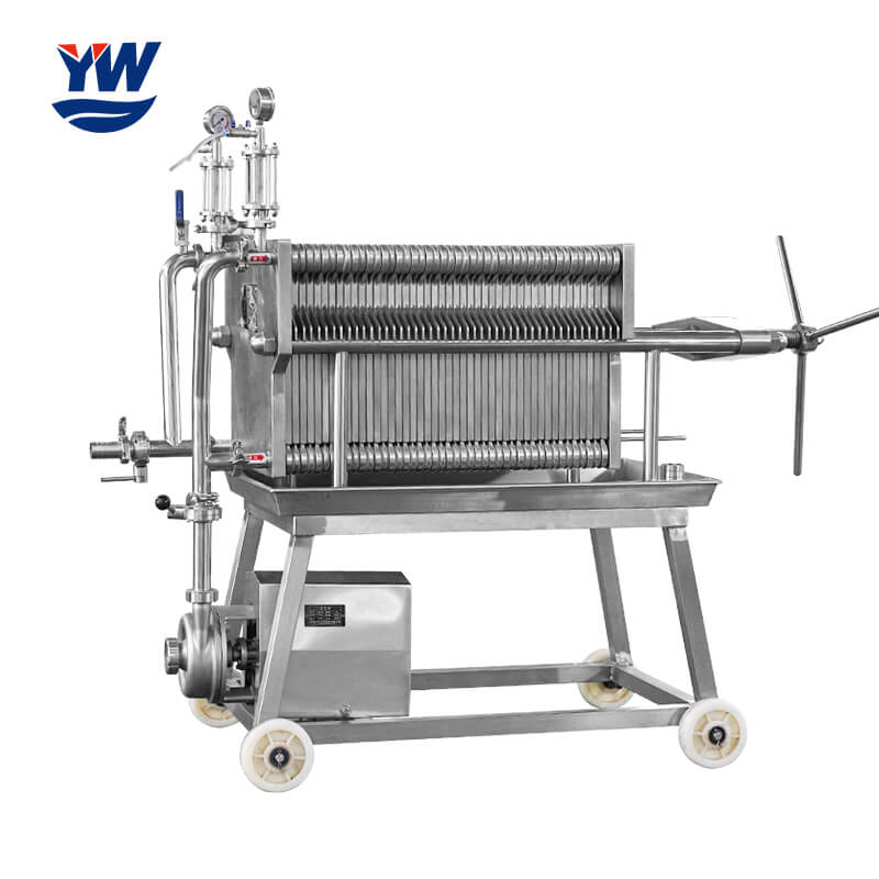 Stainless steel filter press