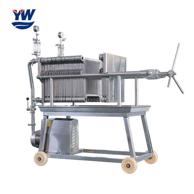 Stainless steel filter press