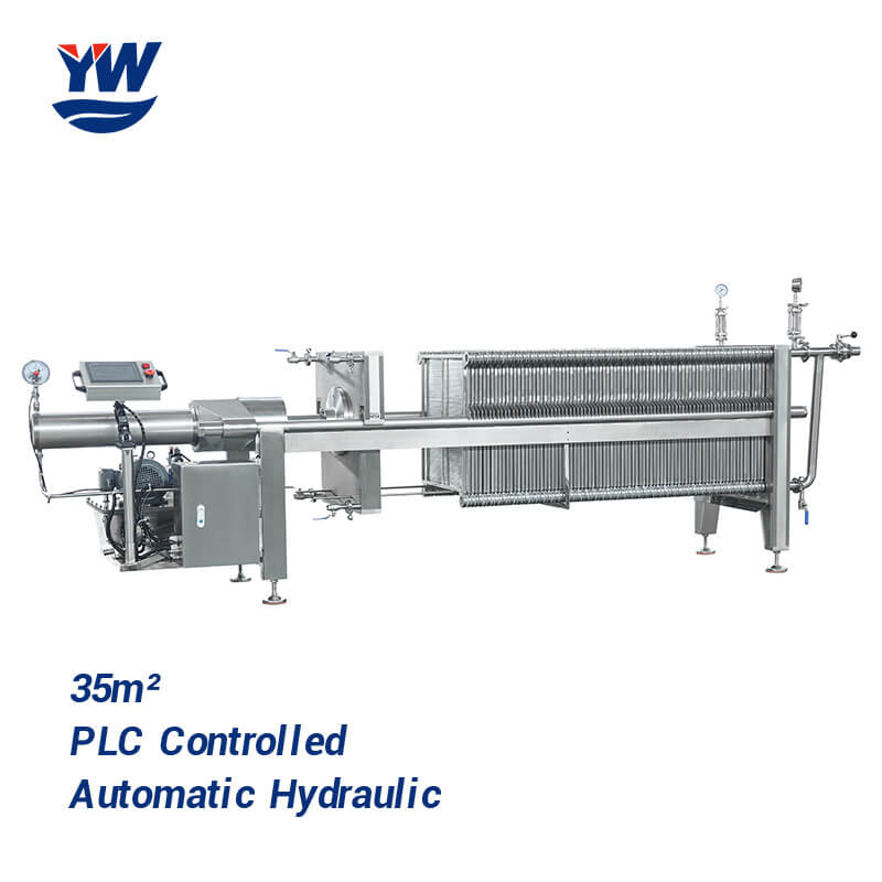 Stainless Steel Plate and Frame Filter Press For Sugar Syrup Filtration