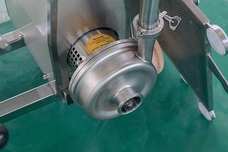 Stainless steel sanitary pump