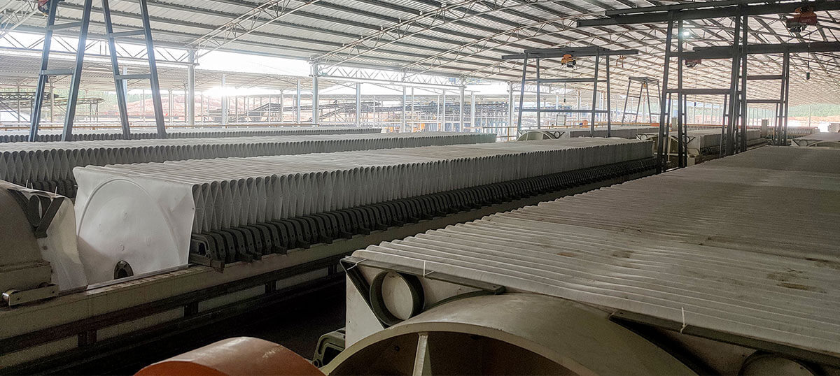 High Pressure Round Plate Filter Press for Kaolin slurry dewatering