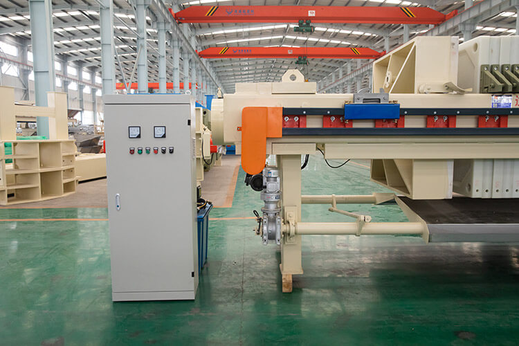 High Pressure Program Controlled Membrane Squeeze Filter Press