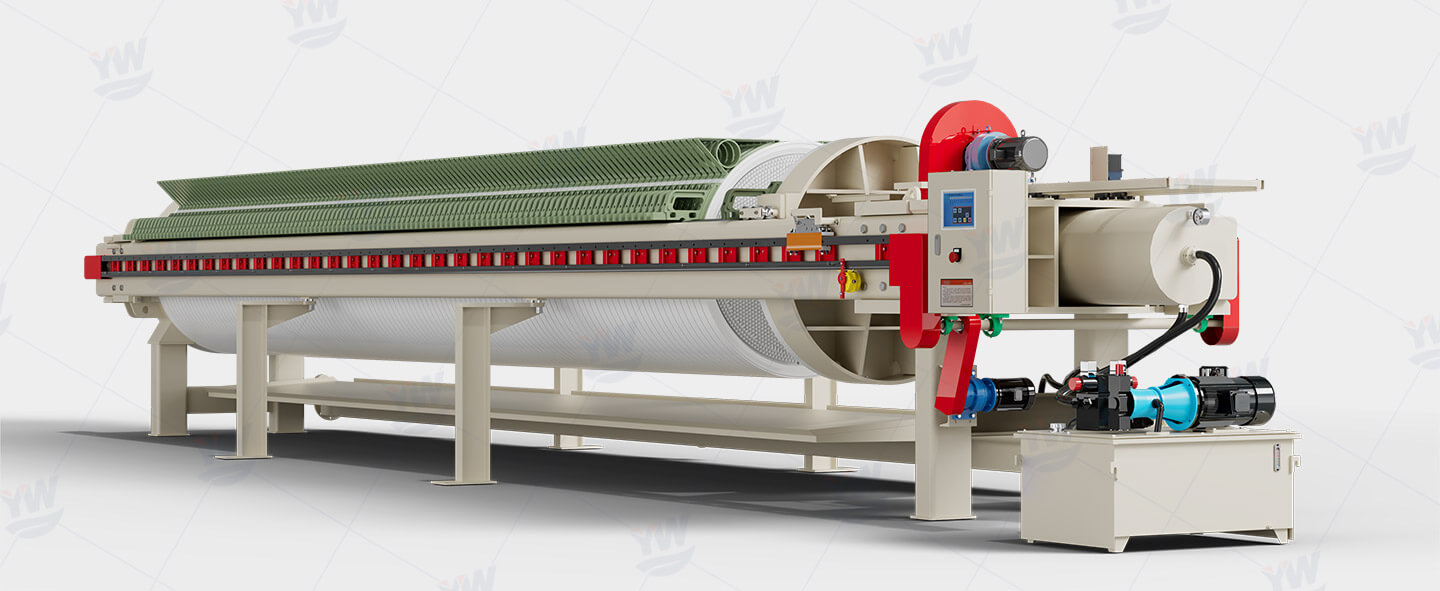 High Pressure Round Plate Filter Press