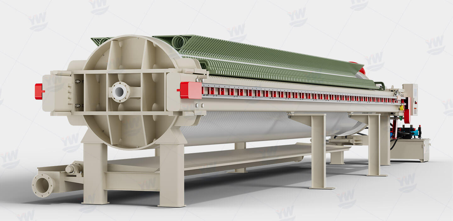 High Pressure Round Plate Filter Press