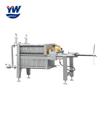 Stainless steel plate and frame diatomite syrup filter press