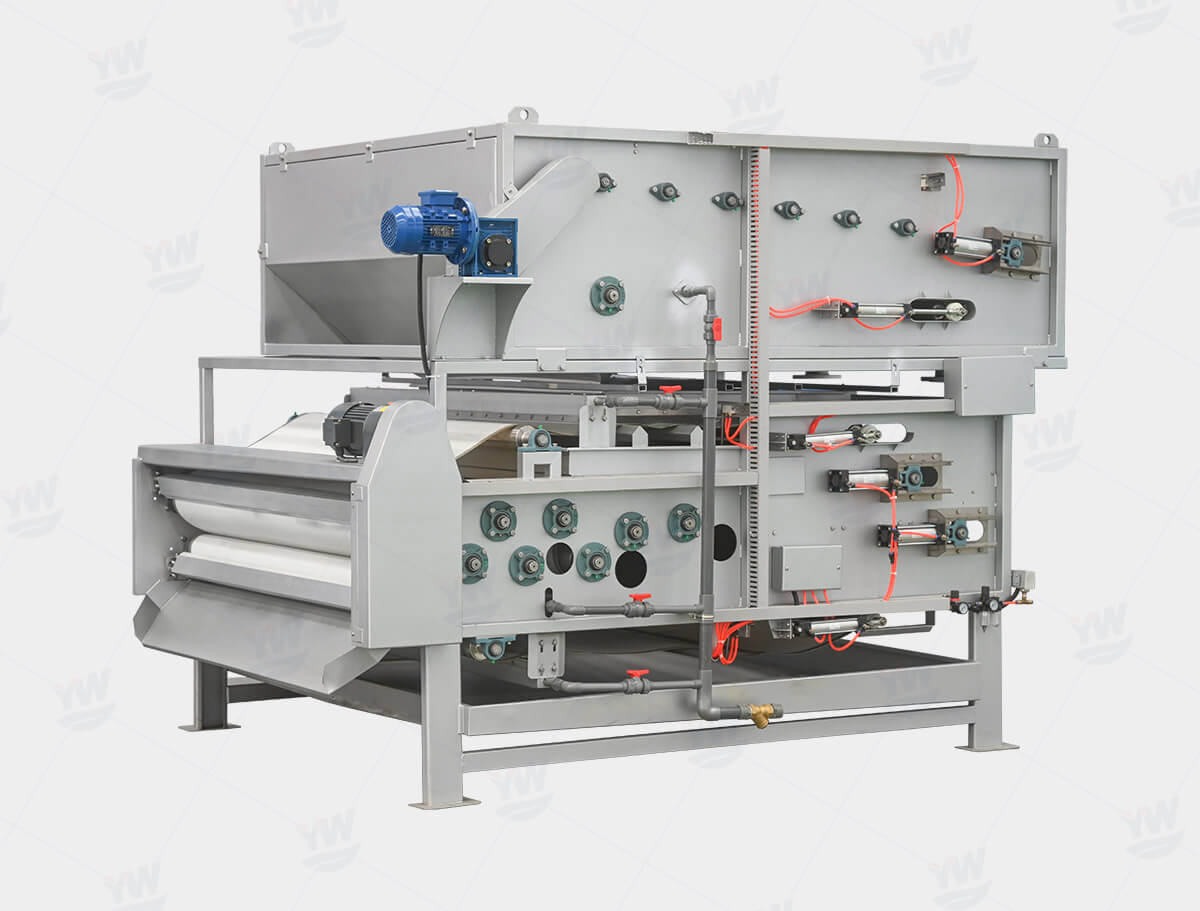 Belt Filter Press For Sludge Dewatering